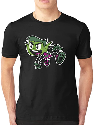 Polera Chico Bestia En Acción Teen Titans Grafimax