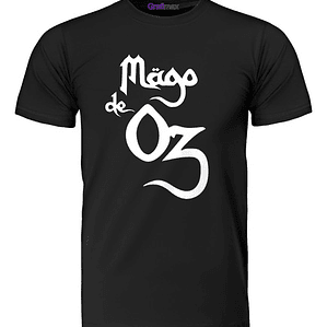 Polera Mago De Oz Bruja Rock Metal Grafimax