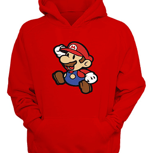 Polerón Super Mario Bross Videojuegos Diseños Grafimax