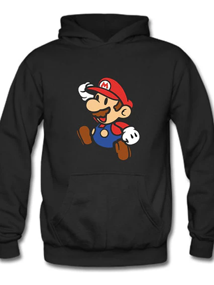 Polerón Super Mario Bross Videojuegos Diseños Grafimax 11