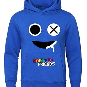 Polerón Rainbow Friends Blue Roblox Niños Azul Grafimax
