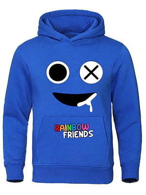 Polerón Rainbow Friends Blue Roblox Niños Azul Grafimax