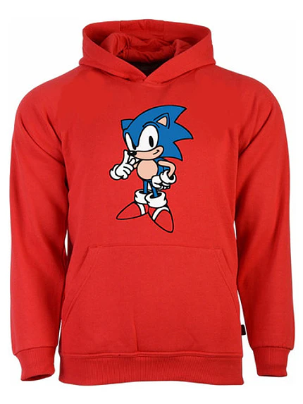 Polerón Sonic Sega Diseños Colores Personajes Grafimax 1