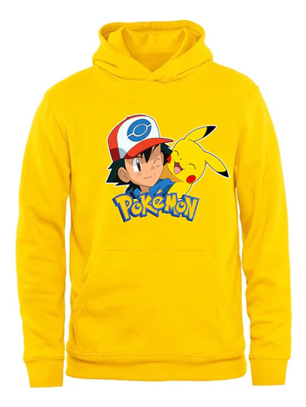 Polerón Picachu Poke Diseños Para Elegir Grafimax 13