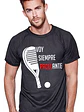 Polera Deportiva Siempre Padelante Padel Deportes Grafimax - Miniatura 1