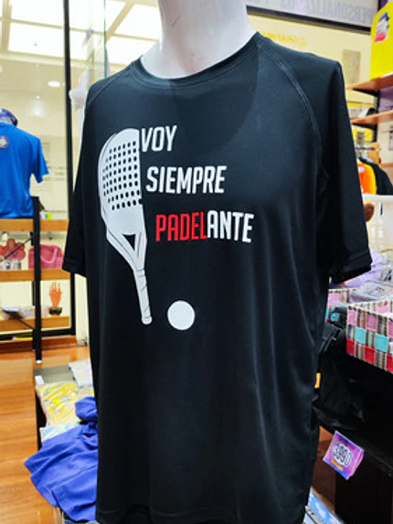 Polera Deportiva Siempre Padelante Padel Deportes Grafimax 2