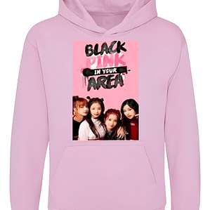 Polerón Black Pink Portada Koreano Kpop Rosa Míºsica Grafimax