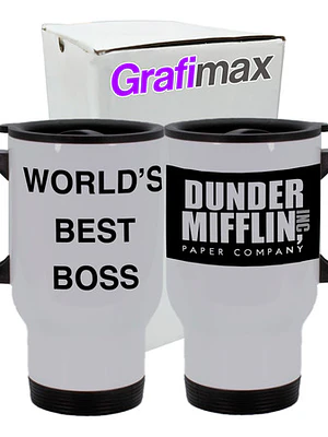 Mug Térmico Dunder Miflin 14Oz Series Grafimax