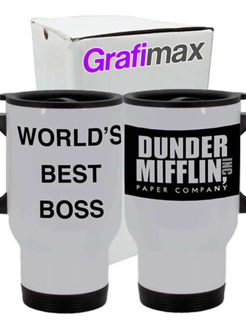 Mug Térmico Dunder Miflin 14Oz Series Grafimax 1