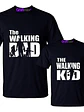 Pack Polera Walking Dad Kid Padre E Hijo Familia - Grafimax - Miniatura 1