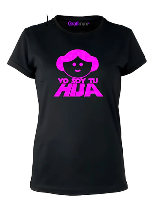 Polera Soy Tu Hijo Hija Luke Leia Starwars Familia Grafimax 7