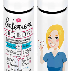 Termo Digital Enfermera Requisitos 450 Ml Grafimax