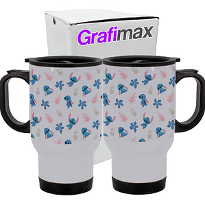 Mug TÃ©rmico Stitch 14oz Acero Inoxidable Grafimax