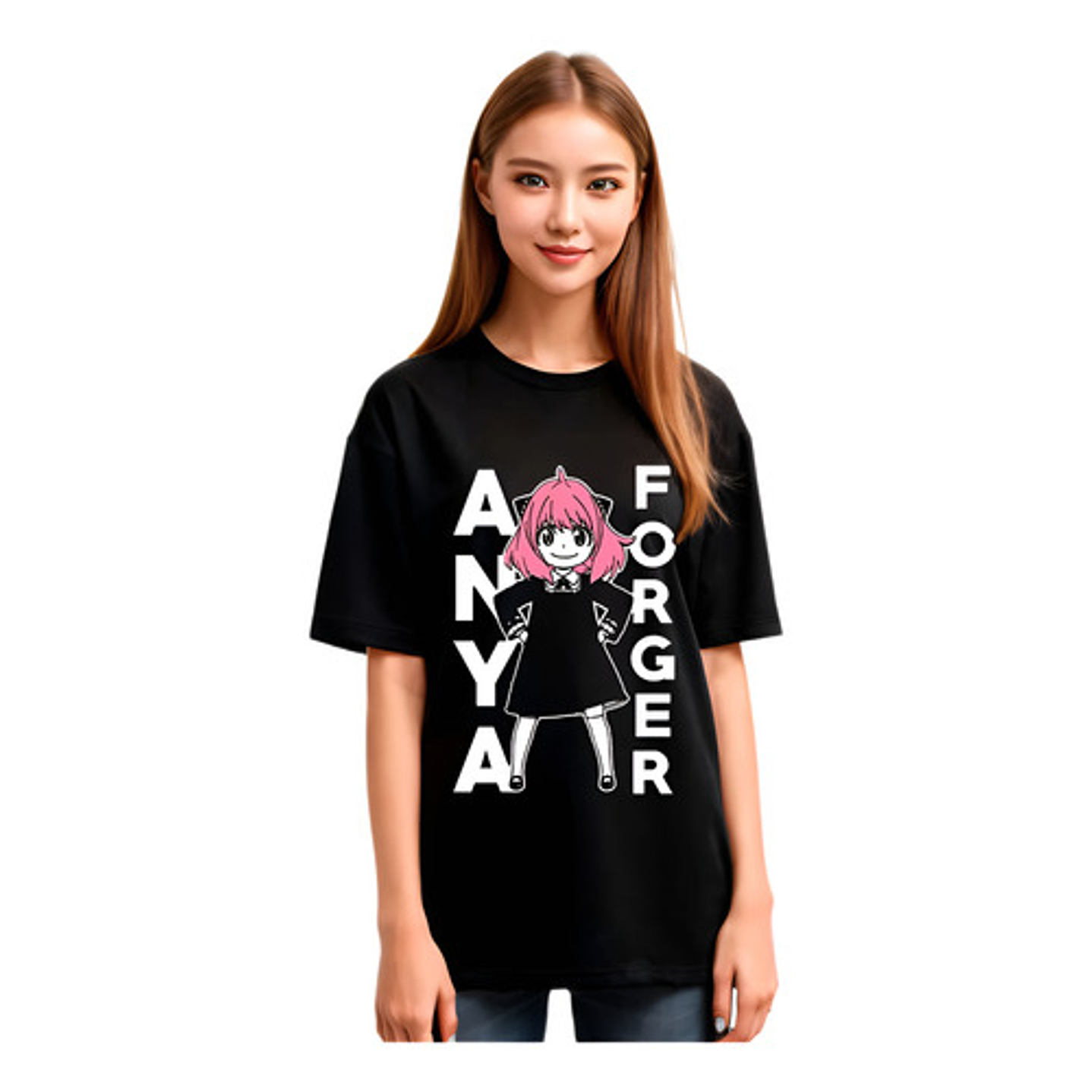 Polera  I Am Anya Forger Anime Spy X Family Grafimax 1