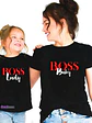 Poleras Mama E Hija Boss Lady Baby Familia Madre Grafimax - Miniatura 1