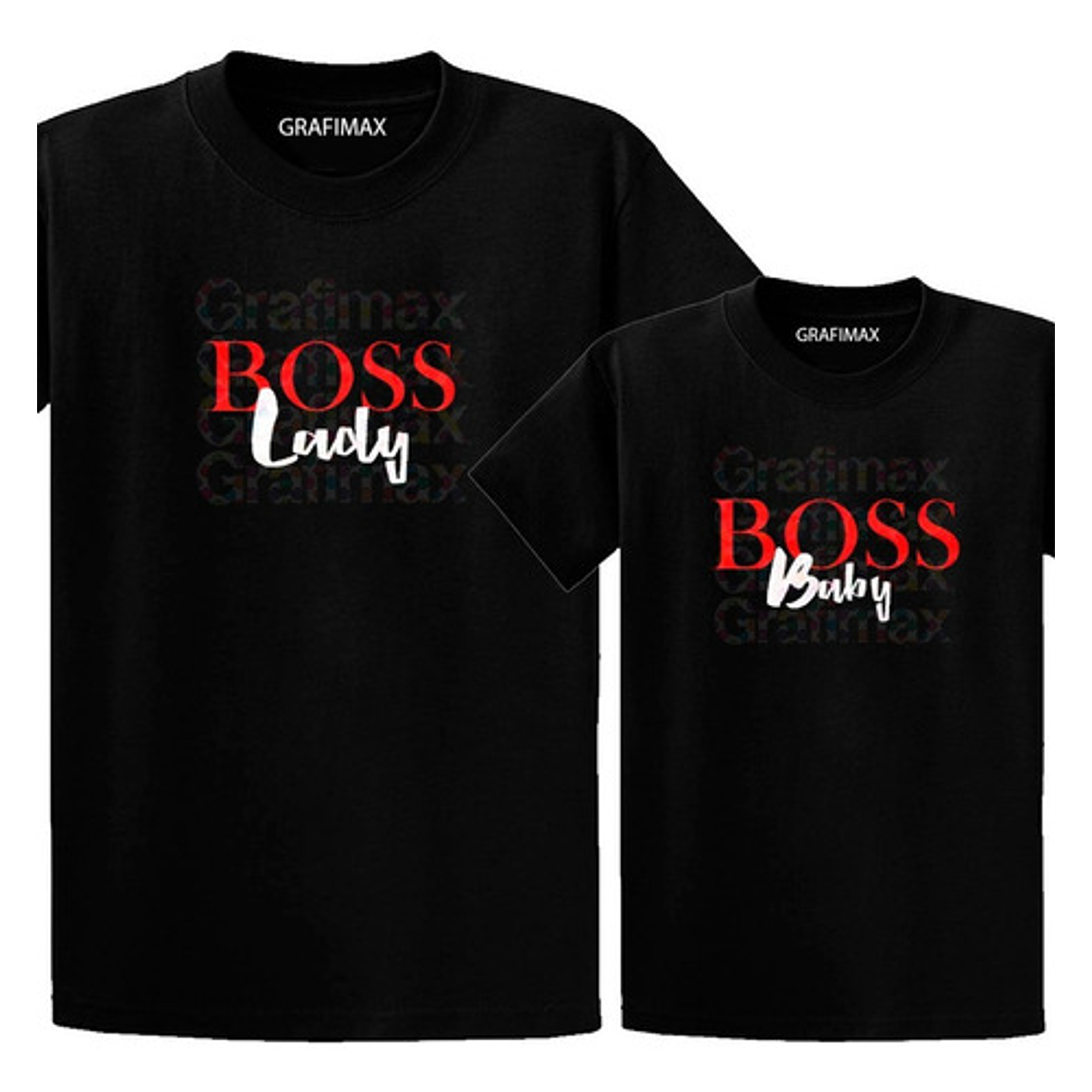 Poleras Mama E Hija Boss Lady Baby Familia Madre Grafimax 2