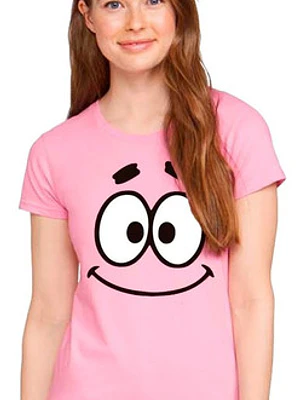 Polera Patricio Face Bob Esponja Dibujos Animados Grafimax