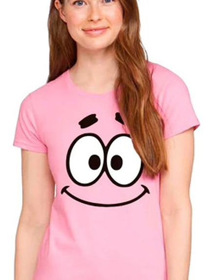 Polera Patricio Face Bob Esponja Dibujos Animados Grafimax 1