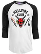 Polera Raglan Serie Hell Club 3/4 Grafimax - Miniatura 1