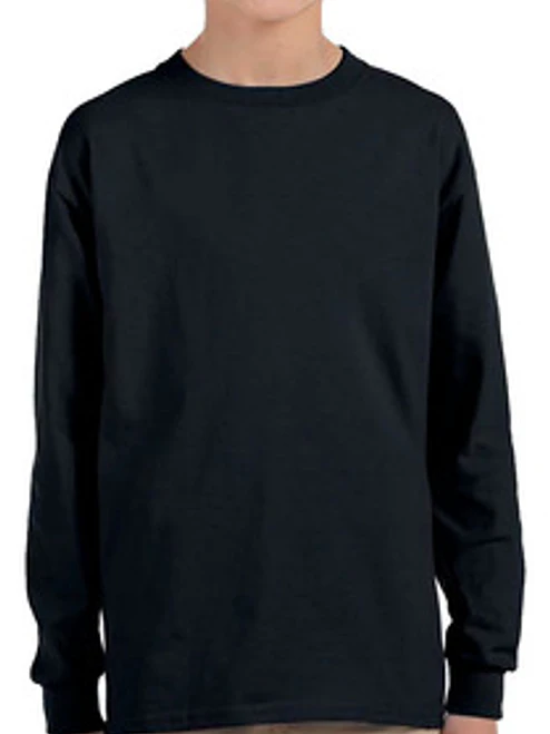 Polera Manga Larga Camiseta NiÃ±o AlgodÃ³n 100% Grafimax 1