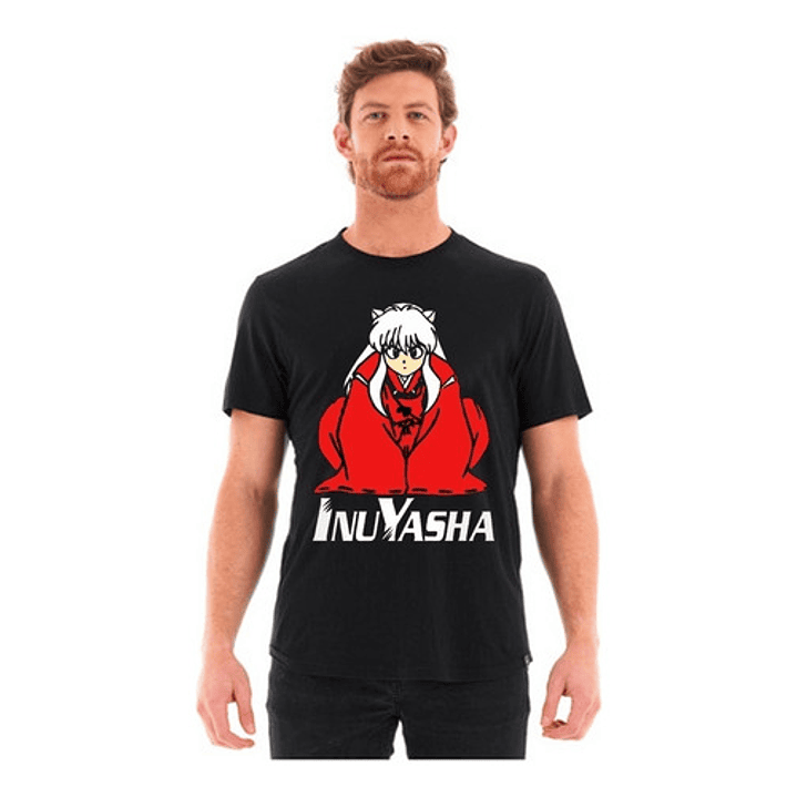 Polera Inuyasha Anime Retro Grafimax 1