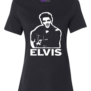 Polera Mujer Elvis Presley Musica Grafimax