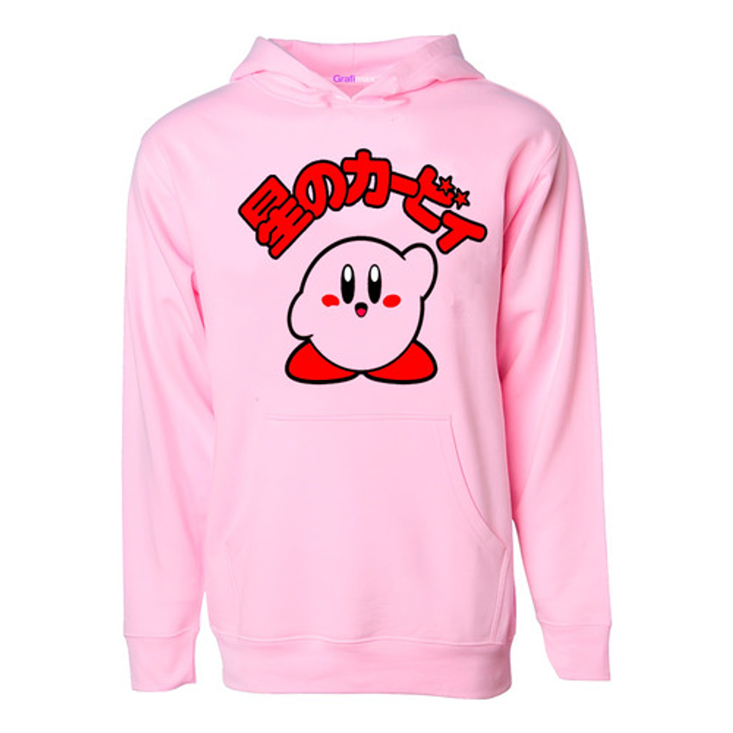 Polerón Kirby Rosa Videojuegos Kawaii Grafimax 1