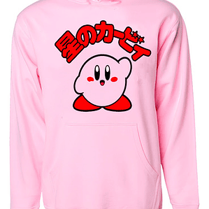 Polerón Kirby Rosa Videojuegos Kawaii Grafimax