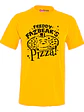 Polera Five Nights At Freddy'S Pizza Amarilla Niños Grafimax - Miniatura 1