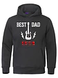 Polerón Best Dad Ever Rock Dí­A Padre Papá Hombre Grafimax - Miniatura 1
