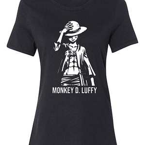 Polera Mujer One Piece Monkey D. Luffy Anime Grafimax