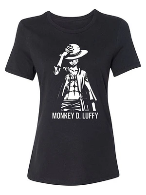 Polera Mujer One Piece Monkey D. Luffy Anime Grafimax
