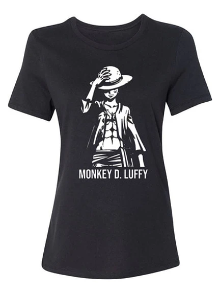 Polera Mujer One Piece Monkey D. Luffy Anime Grafimax 1
