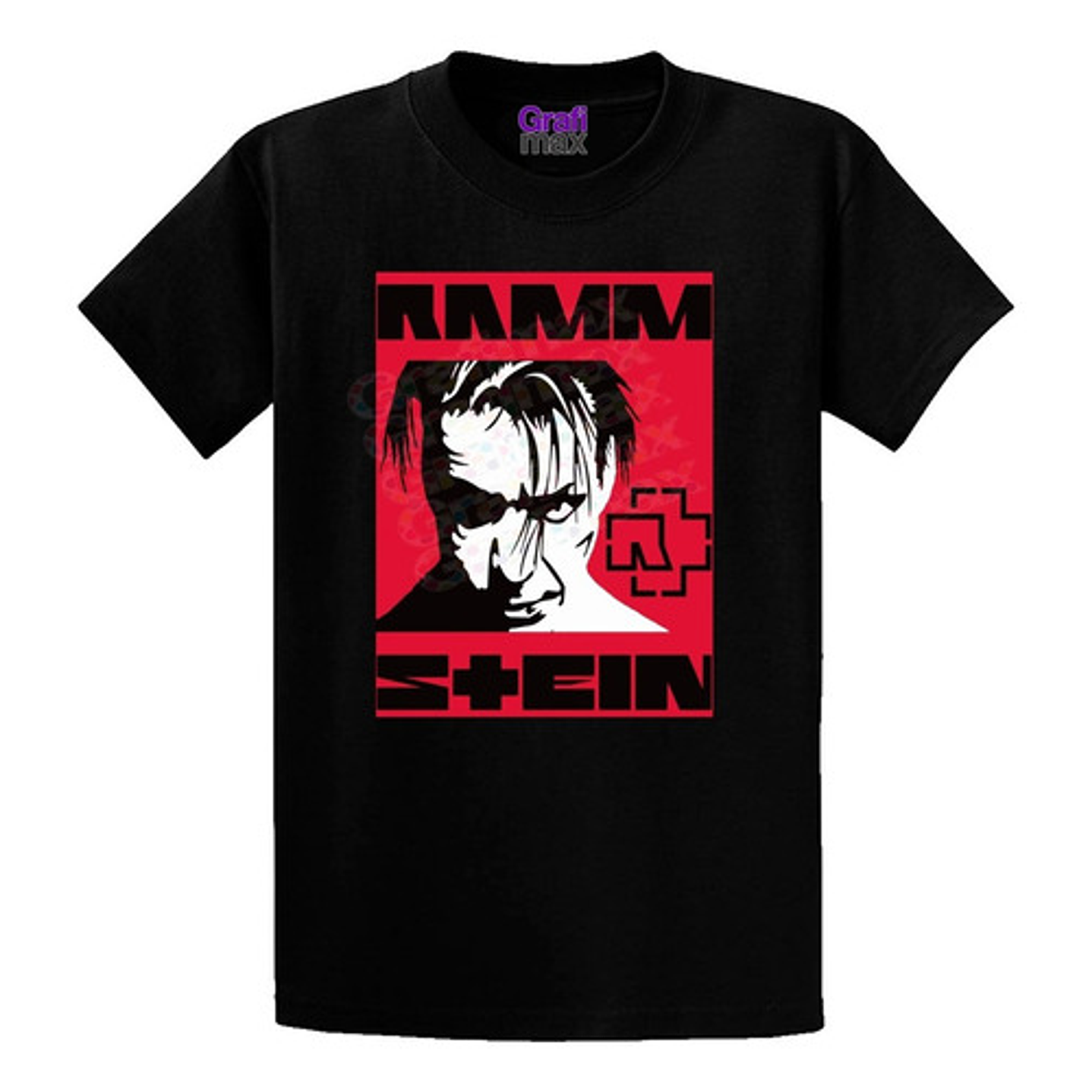 Polera Rammstein Till Lindemann Industrial Metal Grafimax 1