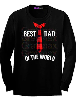 Polera Best Dad Dia Padre Papá Hombre Grafimax Dia Del Padre
