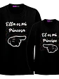 Pack Polera MANGA LARGA  Ella Es Mi Princesa Papá Hija Family - Grafimax - Miniatura 1