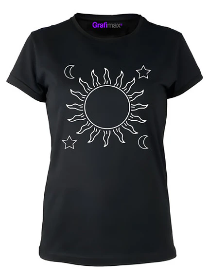 Polera Mujer Sol Luna Estrellas Grafimax 1
