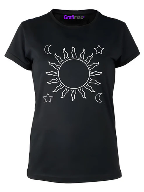 Polera Mujer Sol Luna Estrellas Grafimax 1
