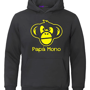 Polerón Papá Mono Dia Del Padre Papá Grafimax