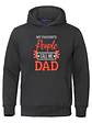 Polerón Best Dad Día Del Padre Papá Hombre -Grafimax - Miniatura 1