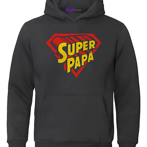 Polerón Super Papa Dia Del Padre Regalo Papá Grafimax