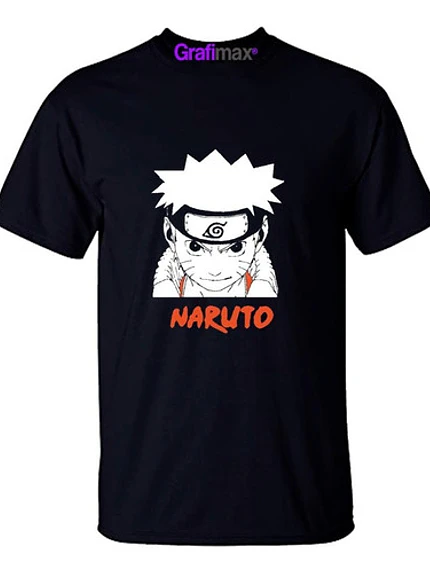 Polera Naruto Usumaki Angry Grafimax 1