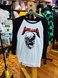 Polera Metallica Skull Raglan 3/4 Trash Metal Rock Grafimax - Miniatura 2