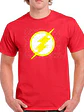 Poleras Flash Serie The Flash Logo Hombre Grafimax - Miniatura 1