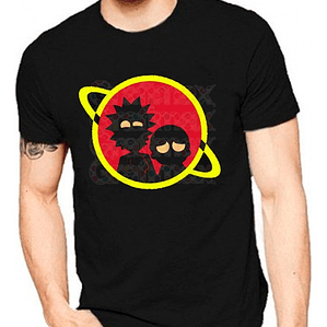 Polera Rick Y Morty Shadows Series Grafimax