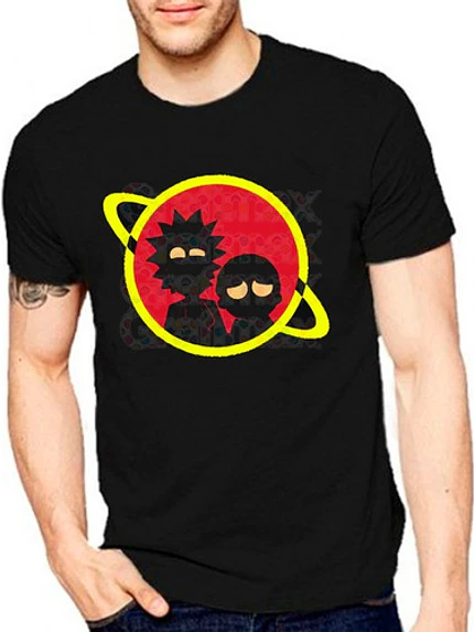 Polera Rick Y Morty Shadows Series Grafimax 1