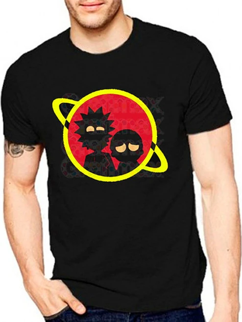 Polera Rick Y Morty Shadows Series Grafimax 1