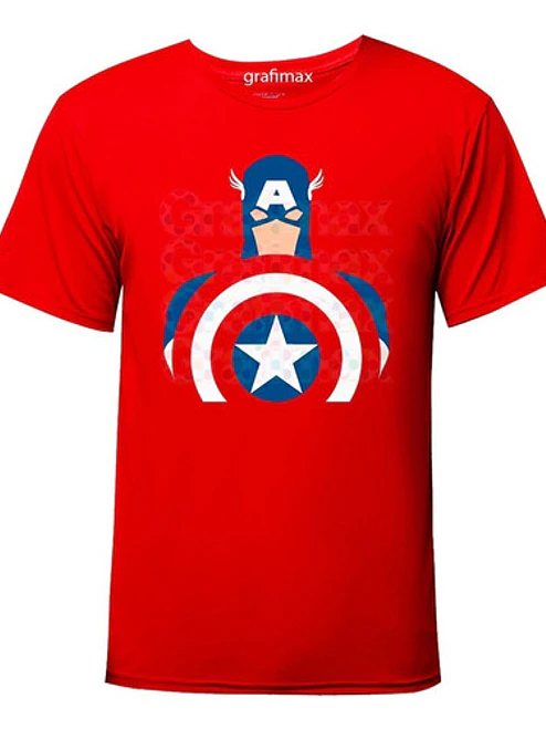 Poleras Capitan America First Avenger Grafimax 1