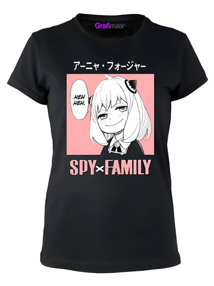Polera Oversize Spy X Family Heh Anime Grafimax 1