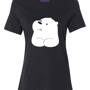 Polera Mujer We Bare Beas Osos Escandolos Polar Dibujos Animados - Grafimax
